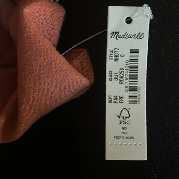 Madwell Orange Cutout Dress - Picture 4 of 4